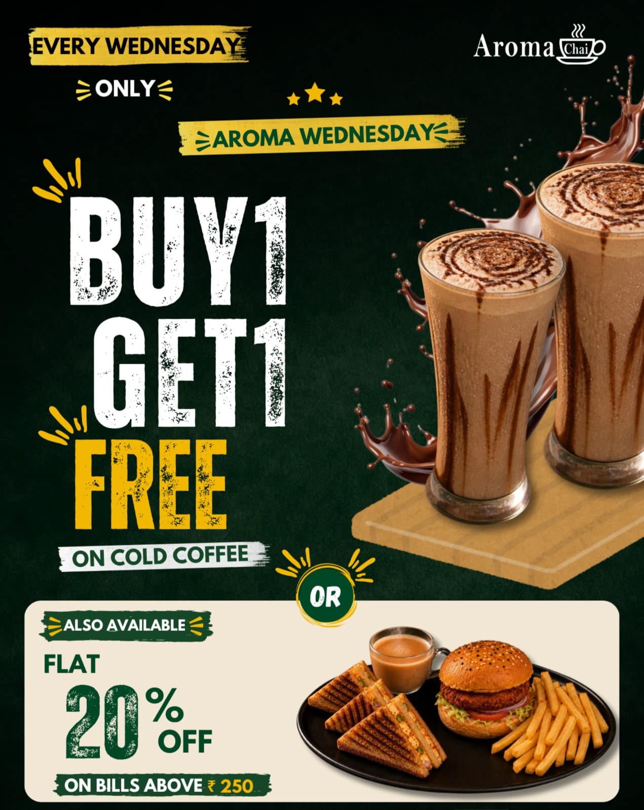 Aroma Chai special offer