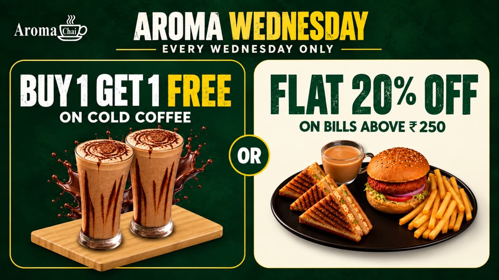 Aroma Chai special offer